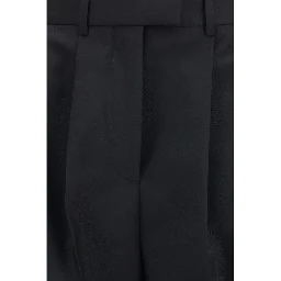 Black Wool Oves Aries Dress Pants