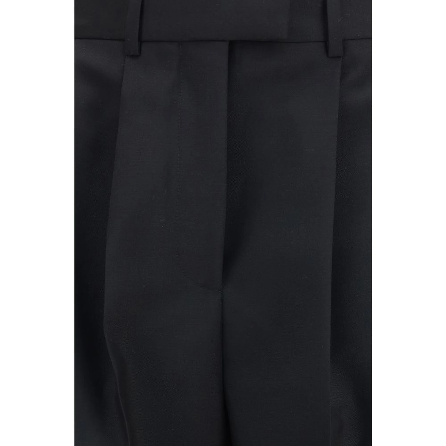 Black Wool Oves Aries Dress Pants