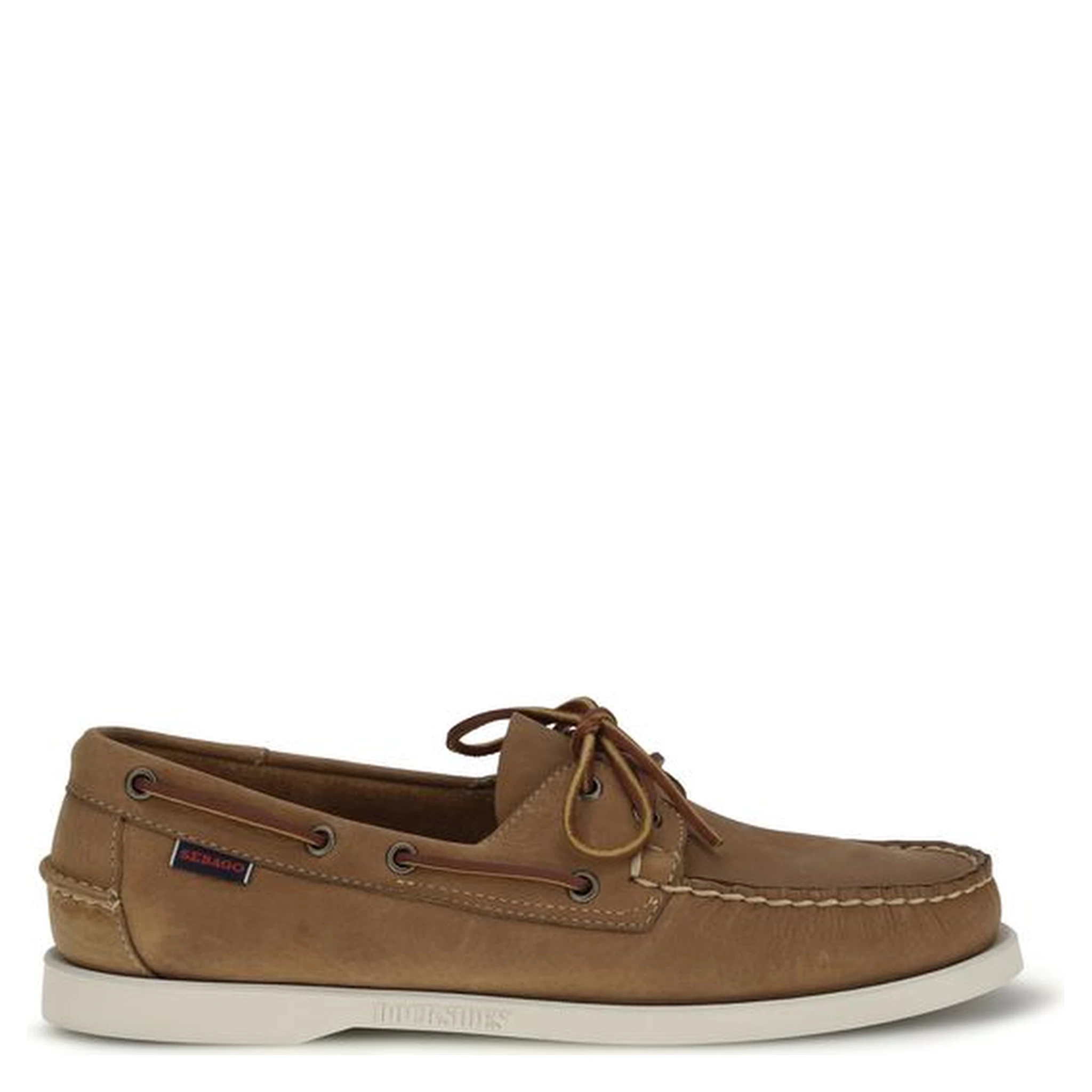 Brown Calf Leather Bos Taurus Slip-On Loafers