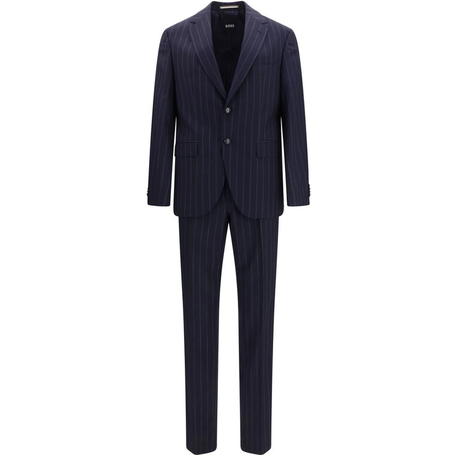 Blue Wool Oves Aries Two-Piece Suit
