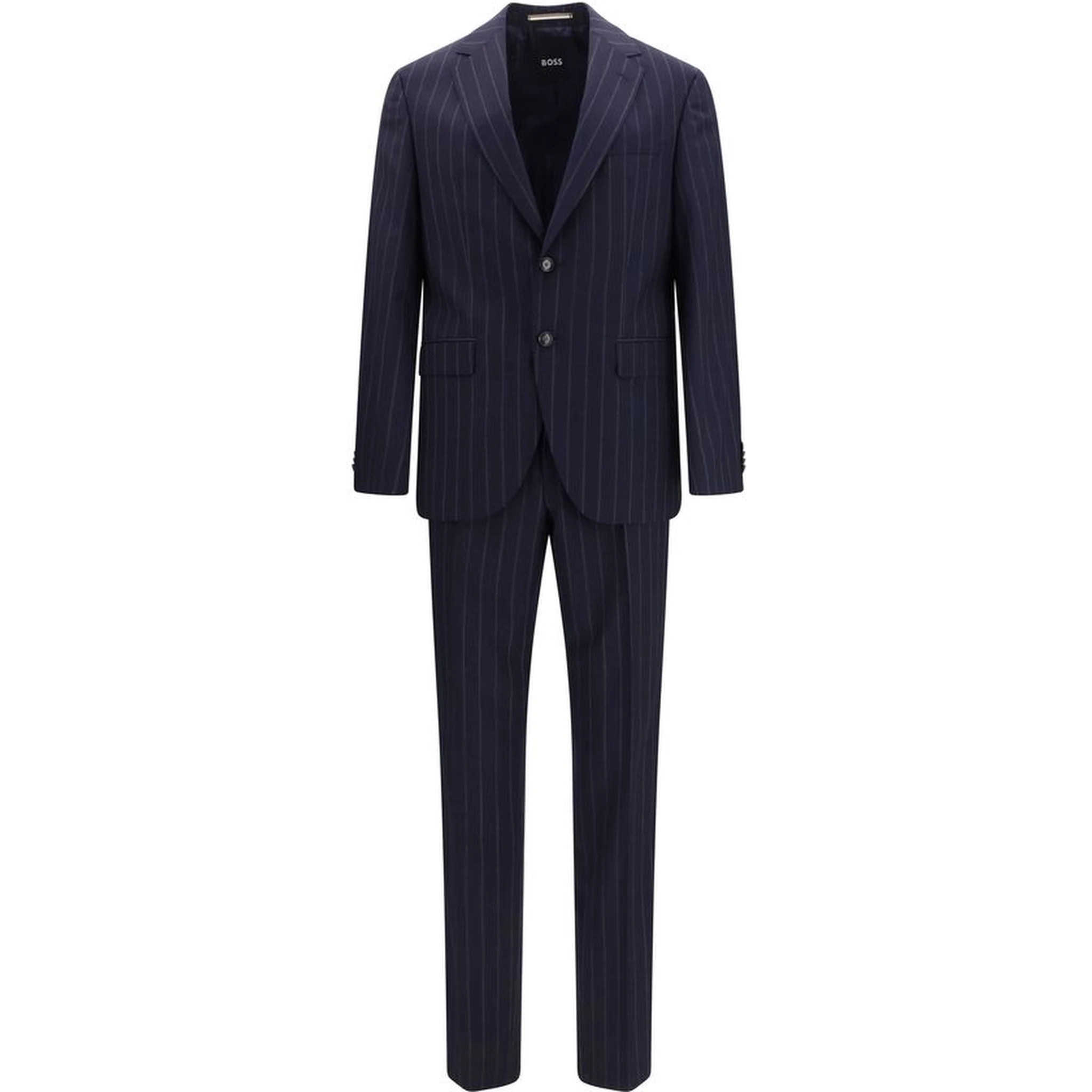 Blue Wool Oves Aries Two-Piece Suit