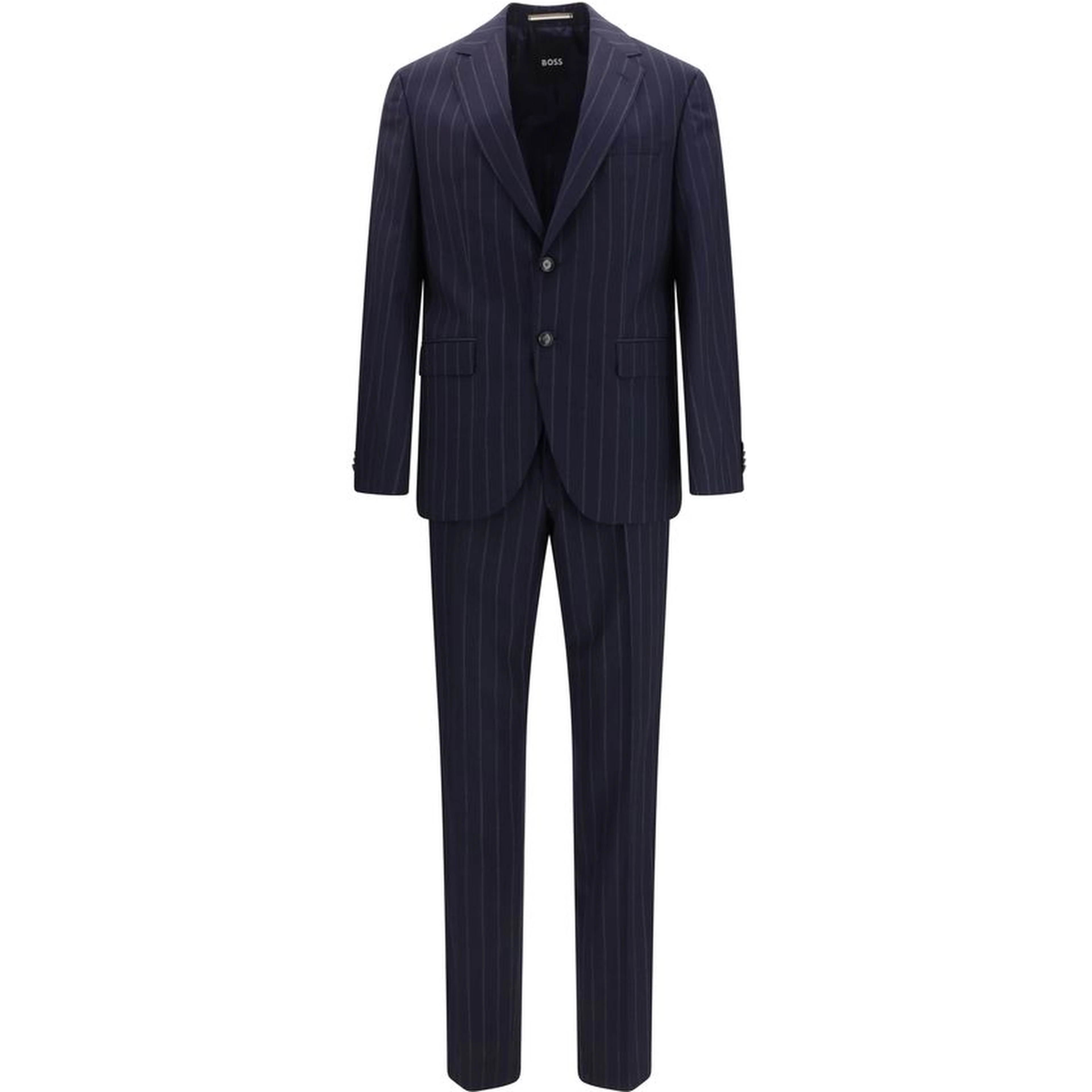 Blue Wool Oves Aries Two-Piece Suit