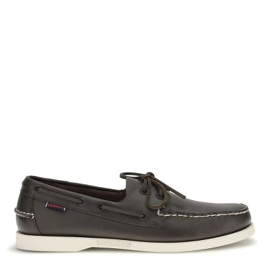 Brown Calf Leather Bos Taurus Slip-On Loafers