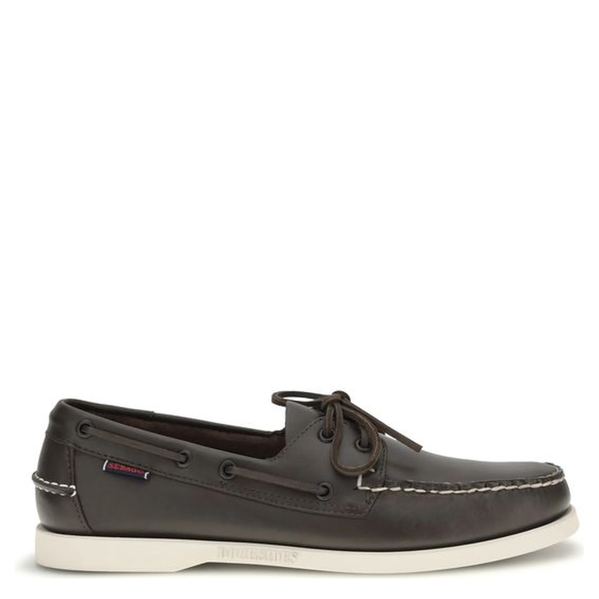 Brown Calf Leather Bos Taurus Slip-On Loafers
