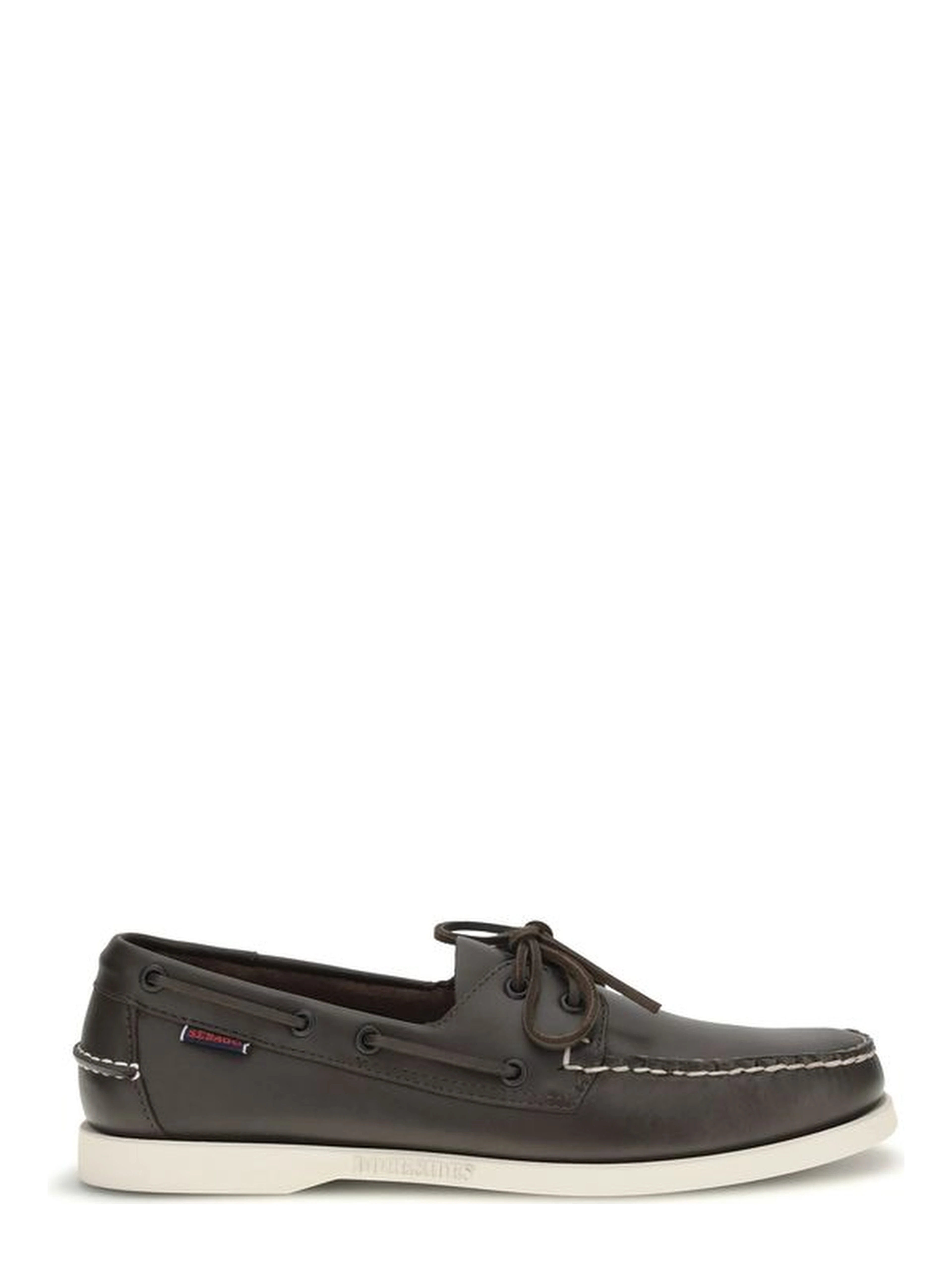 Brown Calf Leather Bos Taurus Slip-On Loafers