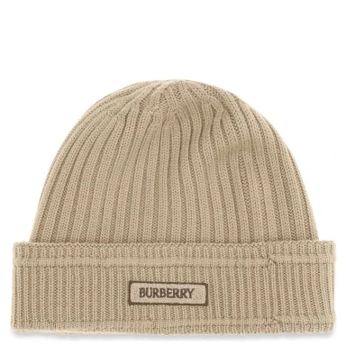Beige Wool Oves Aries Beanie