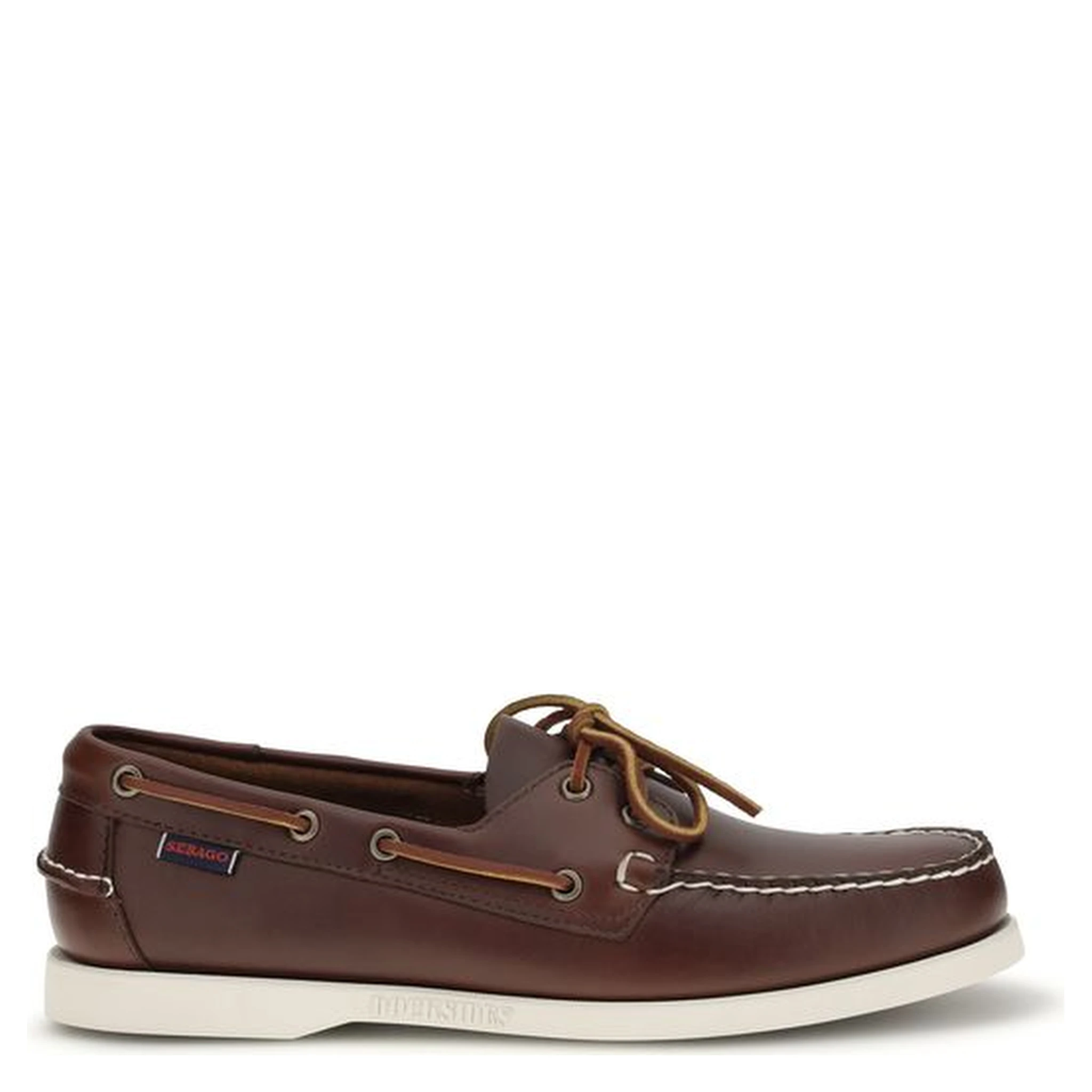 Brown Calf Leather Bos Taurus Slip-On Loafers