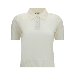 Beige Wool Oves Aries Polo Shirt