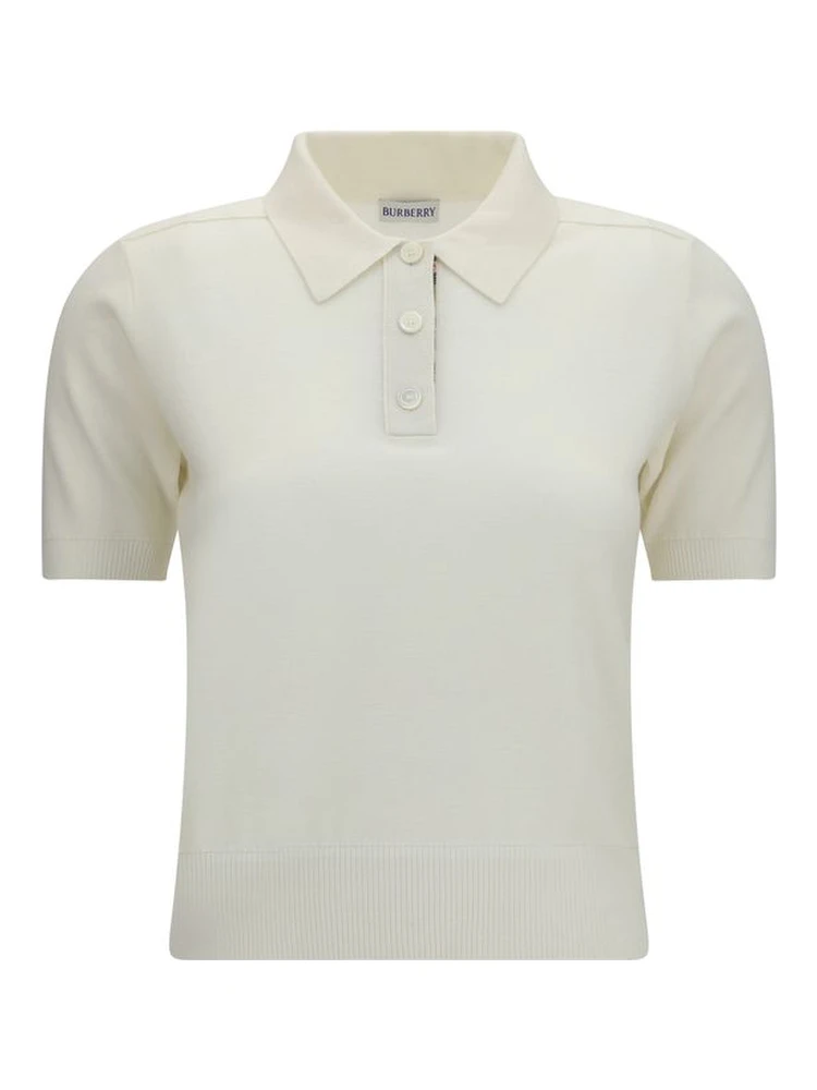 Beige Wool Oves Aries Polo Shirt
