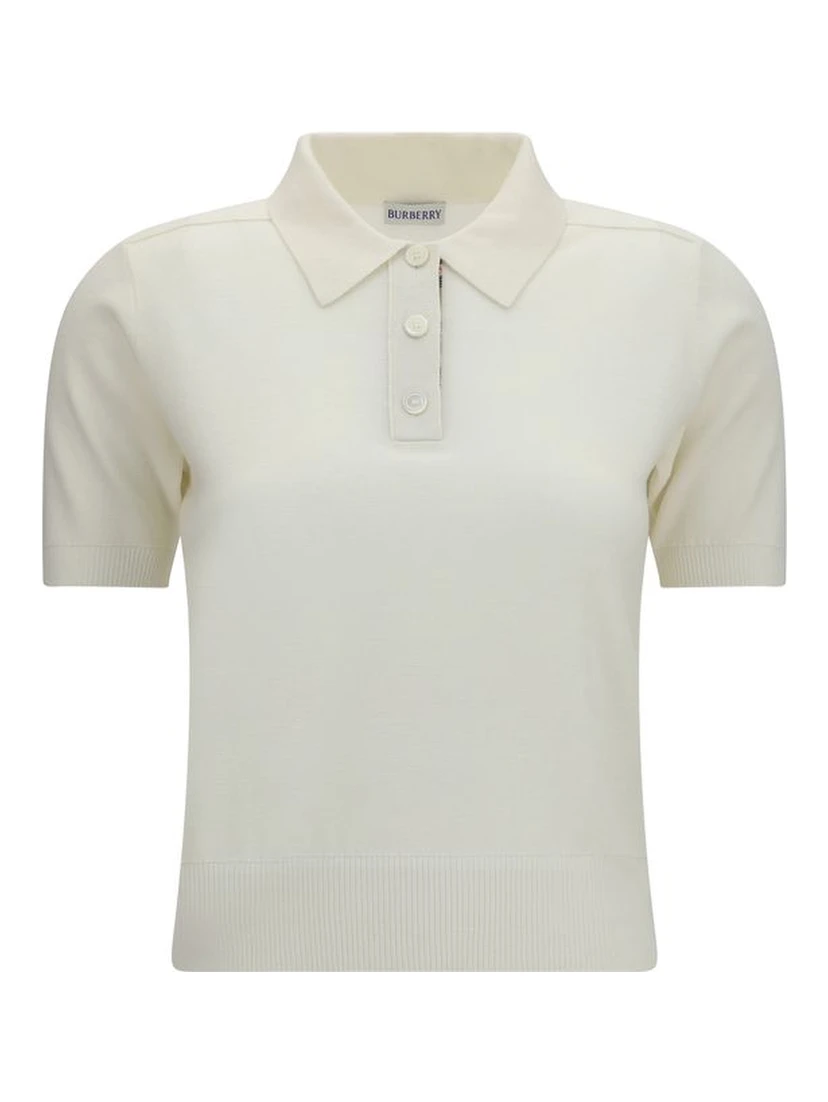 Beige Wool Oves Aries Polo Shirt