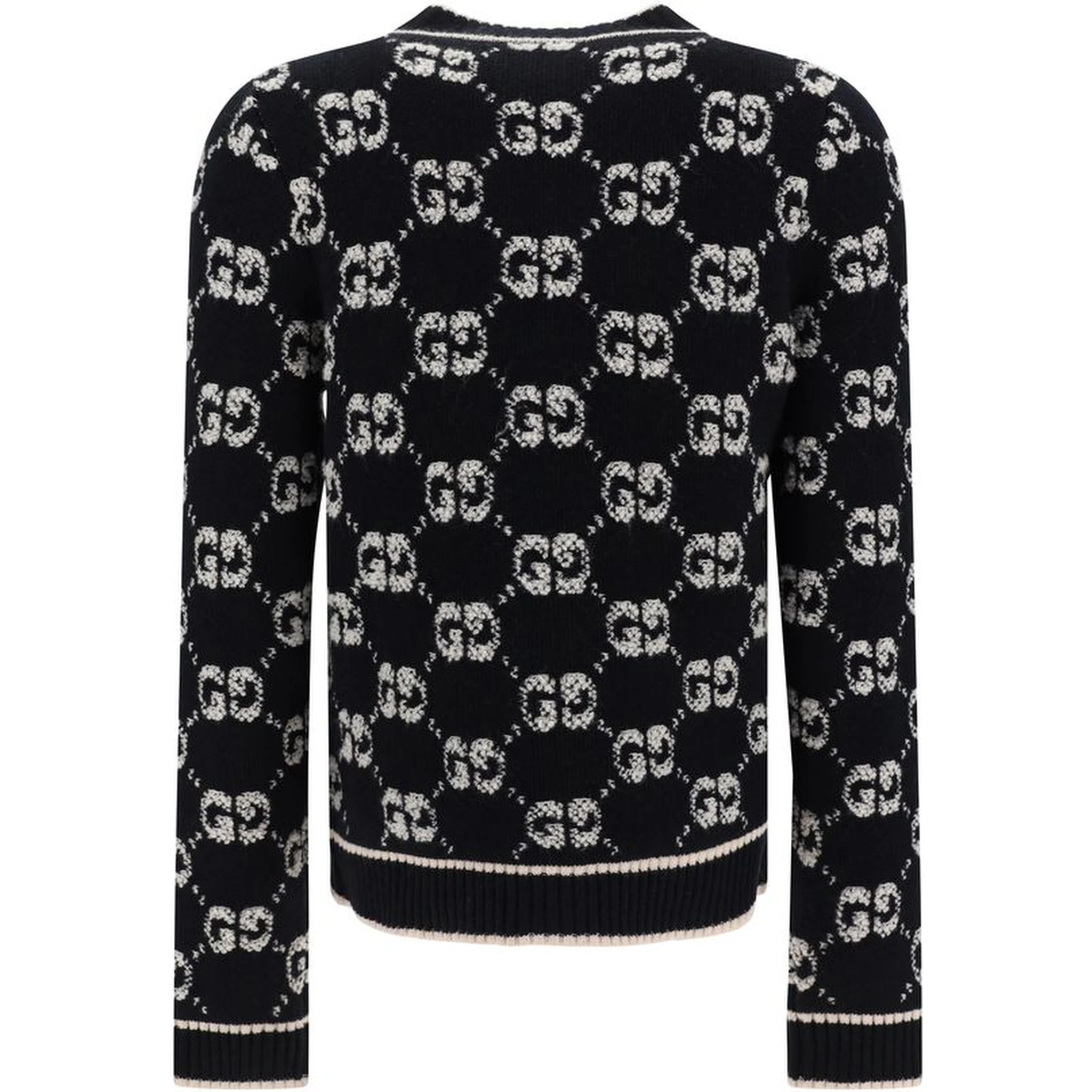 Black Wool Oves Aries Cardigan
