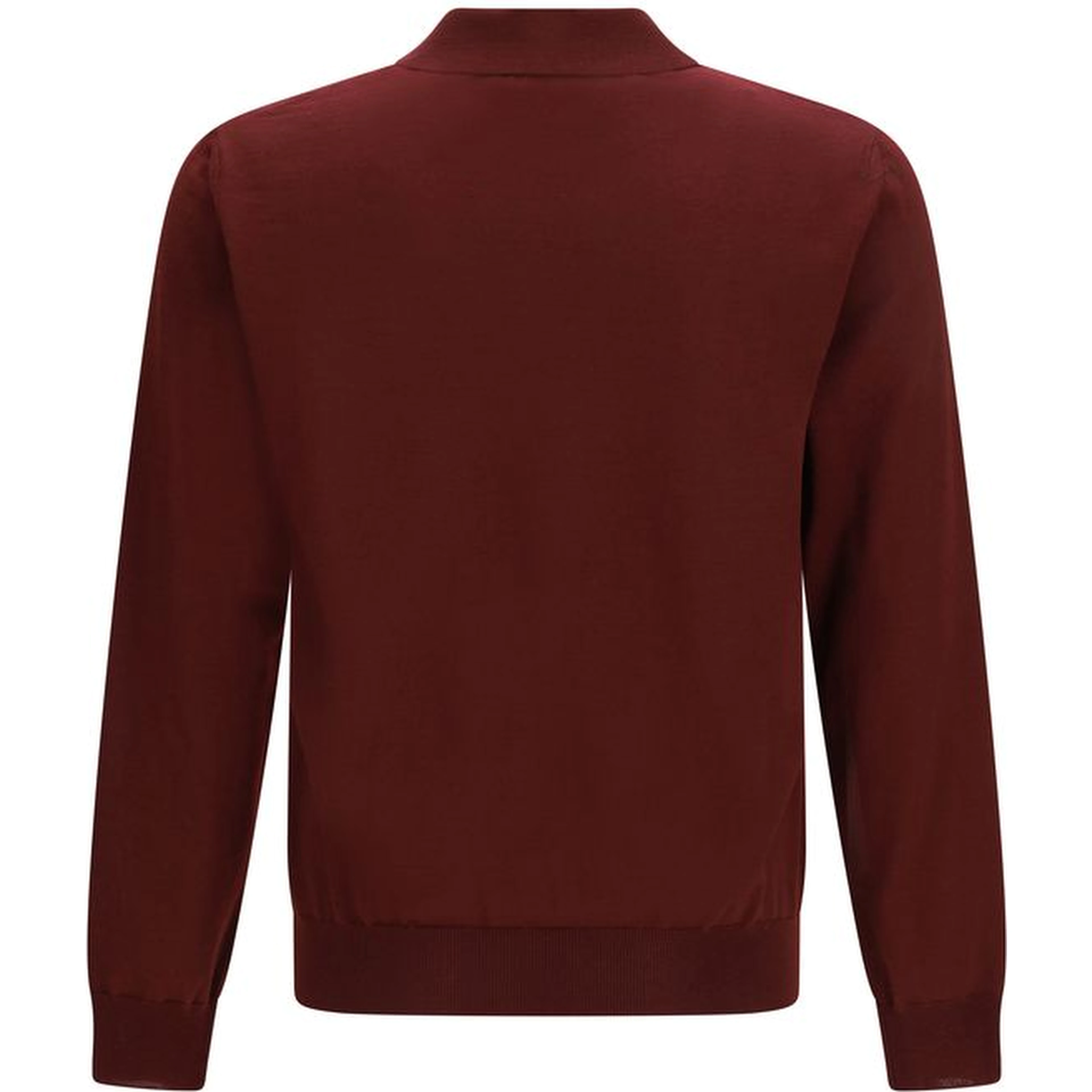 Bordeaux Wool Oves Aries Polo Shirt