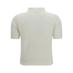 Beige Wool Oves Aries Polo Shirt