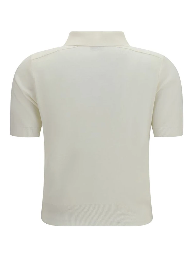 Beige Wool Oves Aries Polo Shirt alternative