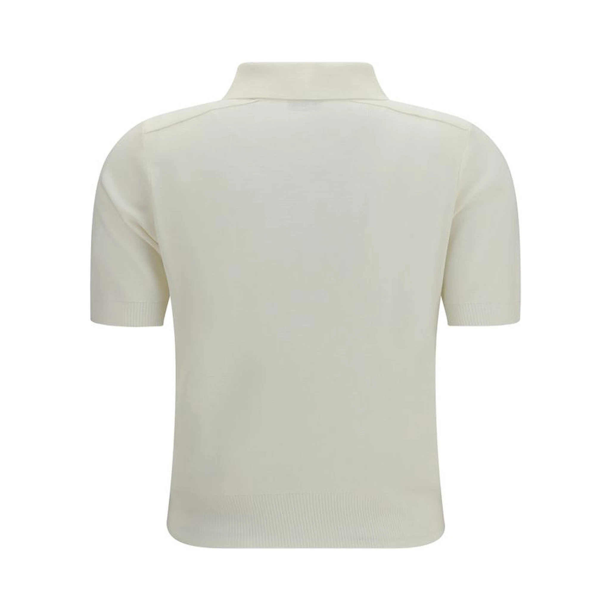 Beige Wool Oves Aries Polo Shirt