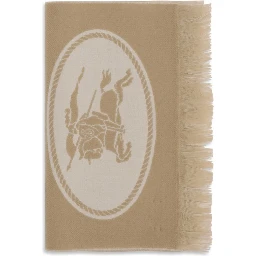 Beige Wool Oves Aries Scarf