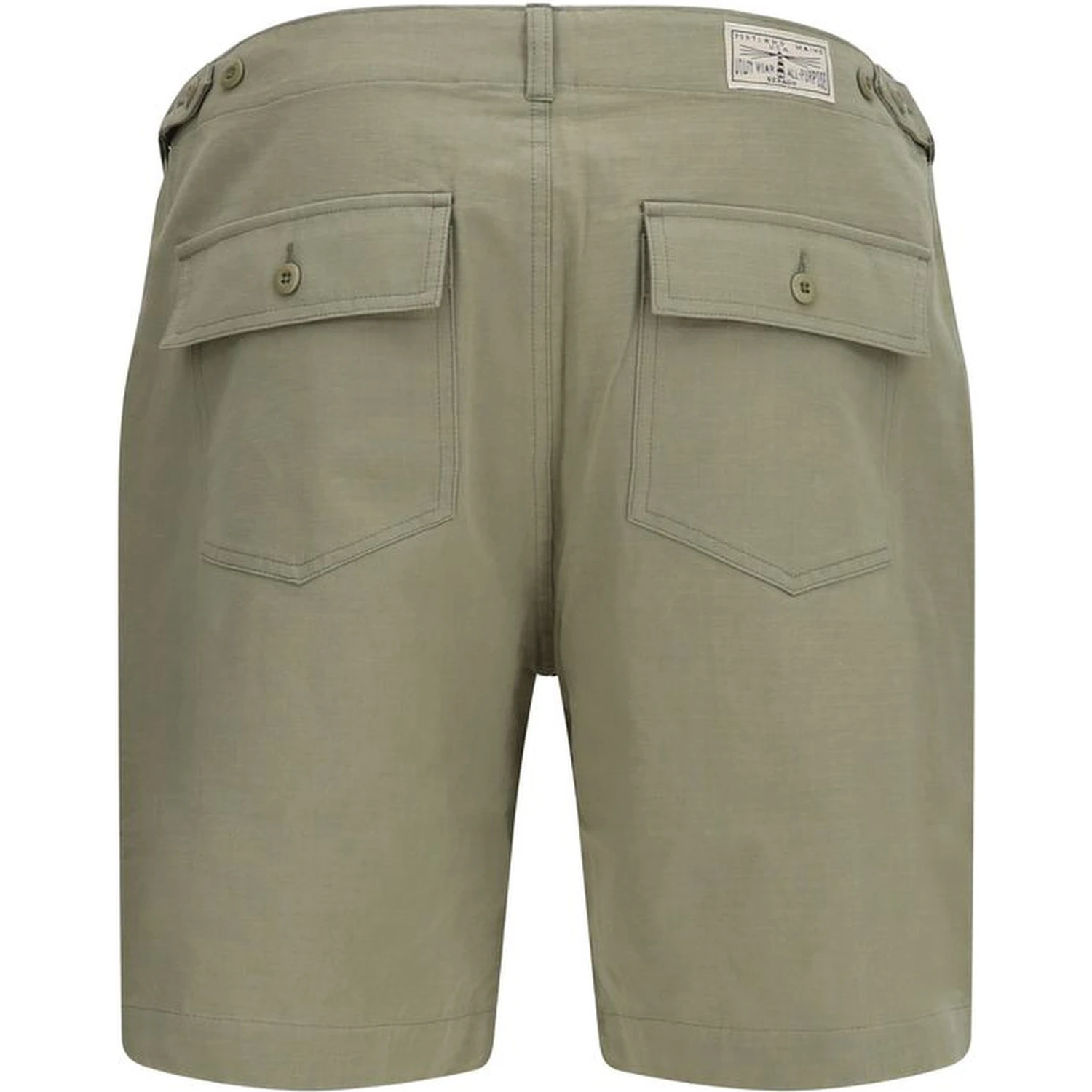 Bicolor Cotton Bermuda Shorts