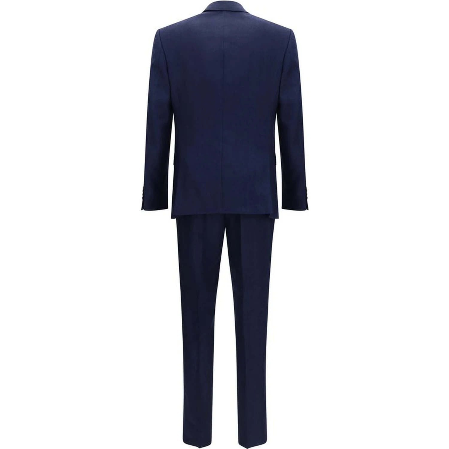 Blue Linen Two-Piece Suit