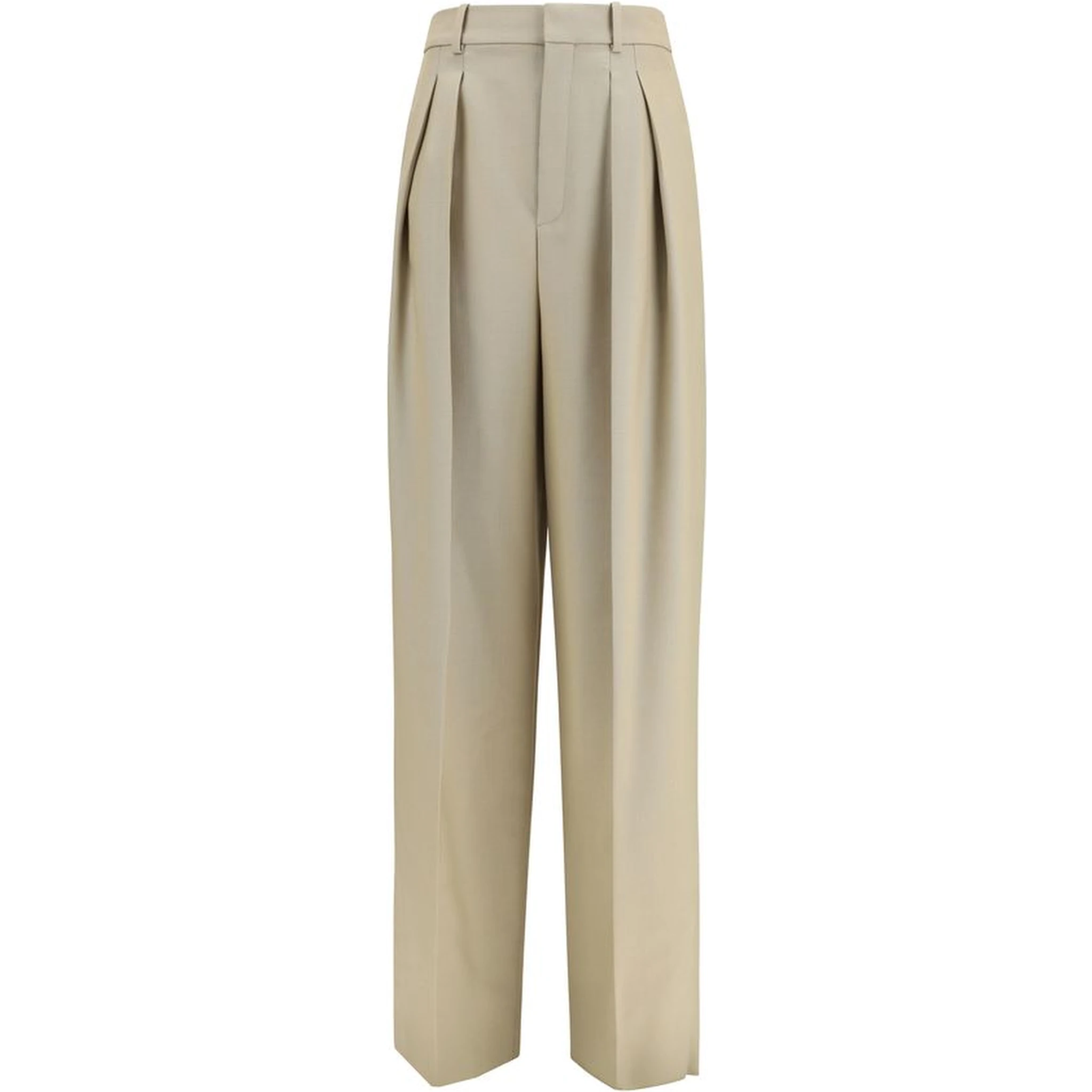 Beige Wool Oves Aries Dress Pants