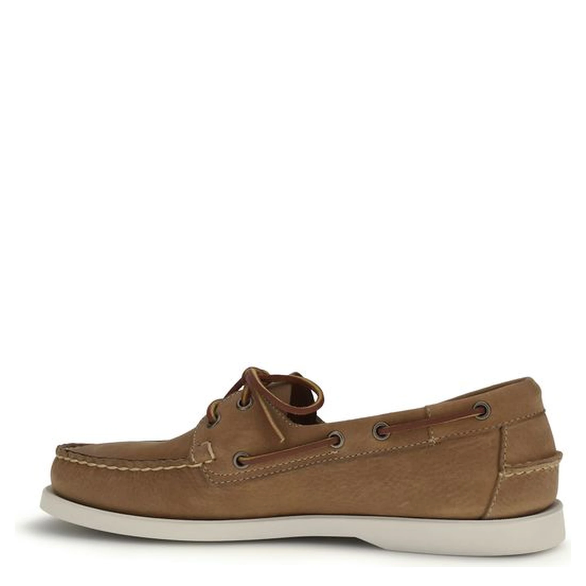 Brown Calf Leather Bos Taurus Slip-On Loafers