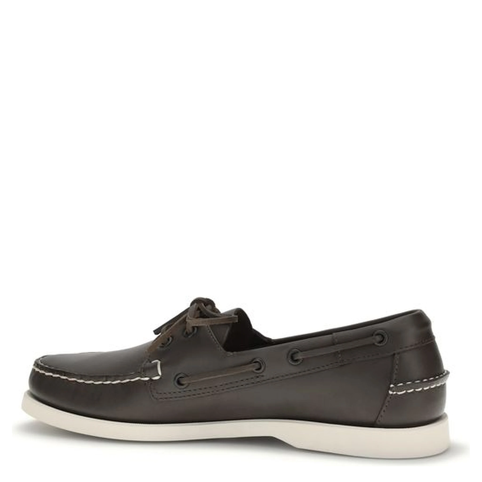 Brown Calf Leather Bos Taurus Slip-On Loafers