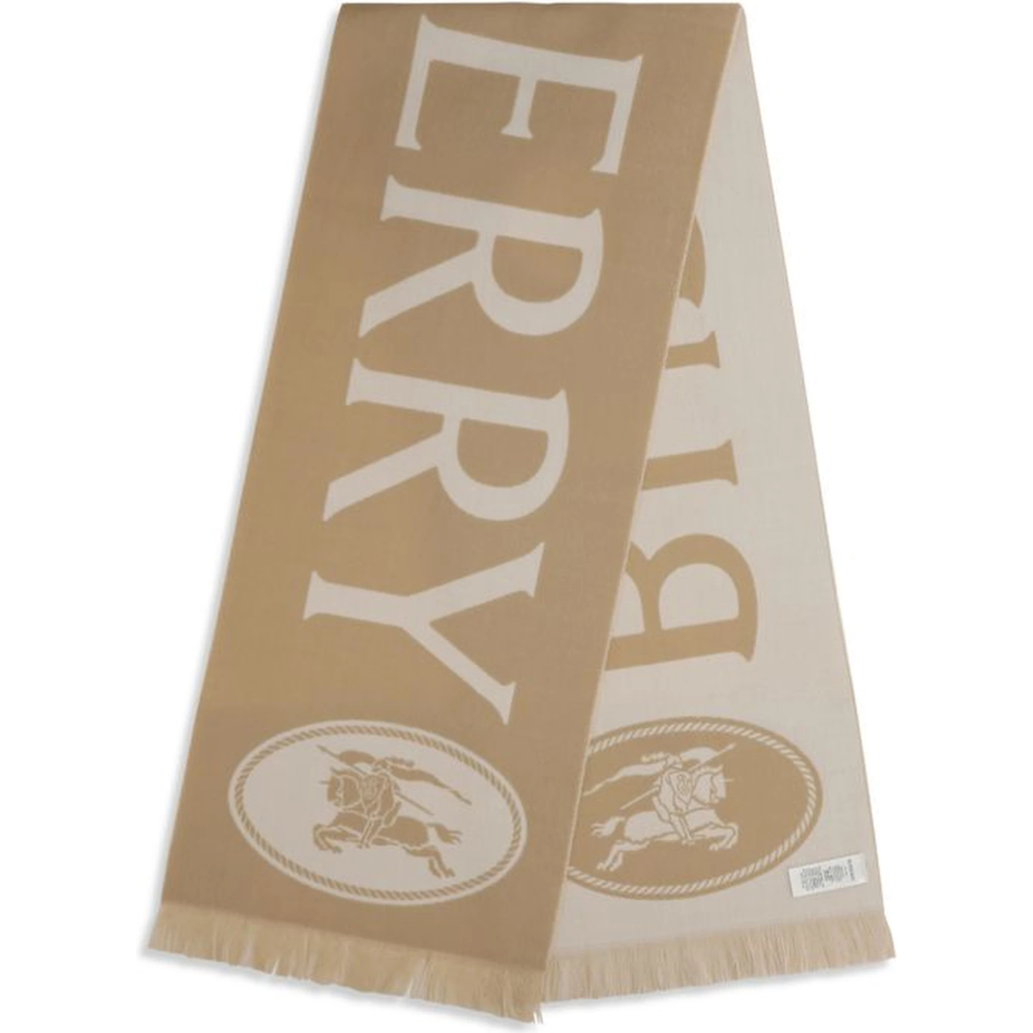 Beige Wool Oves Aries Scarf