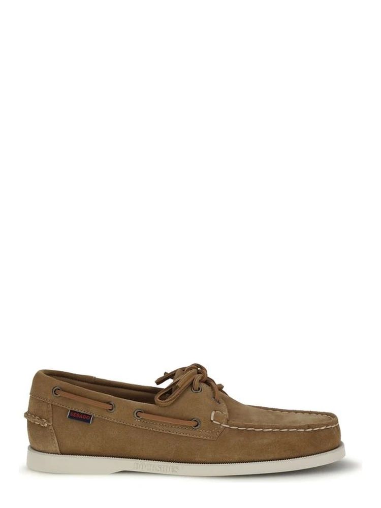 Brown Calf Leather Bos Taurus Slip-On Loafers