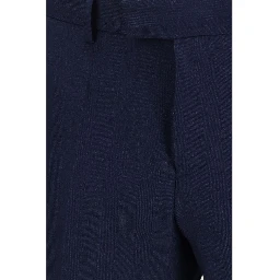 Blue Linen Two-Piece Suit