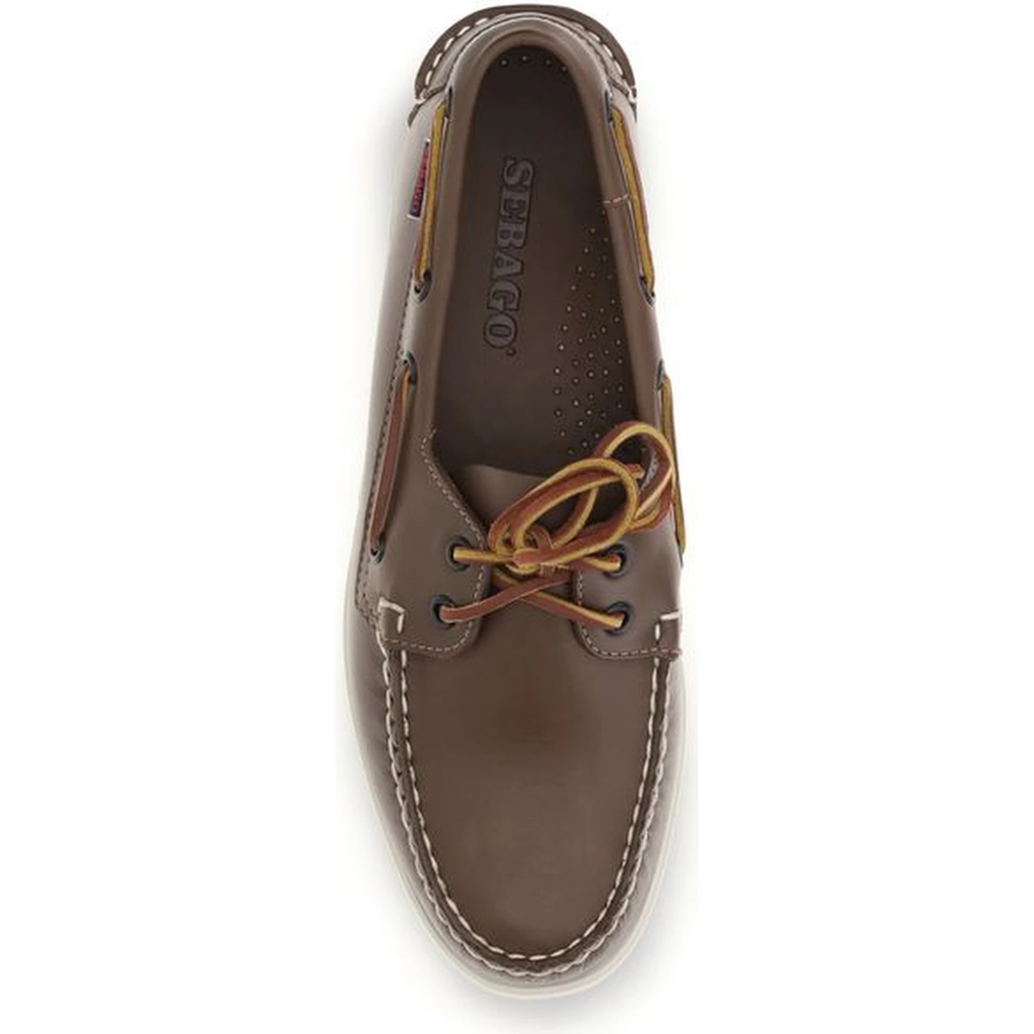 Brown Calf Leather Bos Taurus Loafers