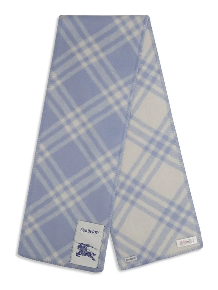 Blue Wool Oves Aries Scarf