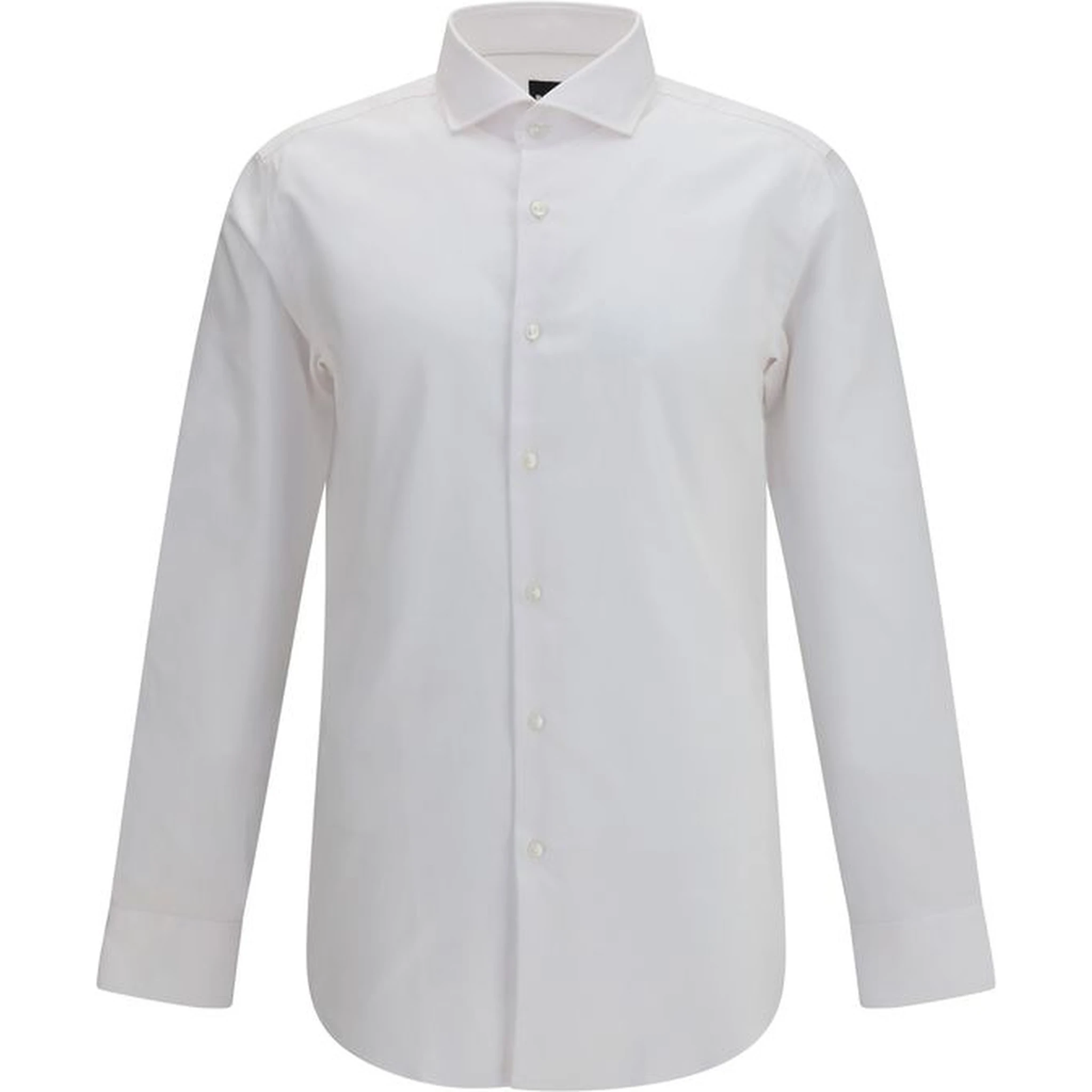 White Cotton Dress Shirt