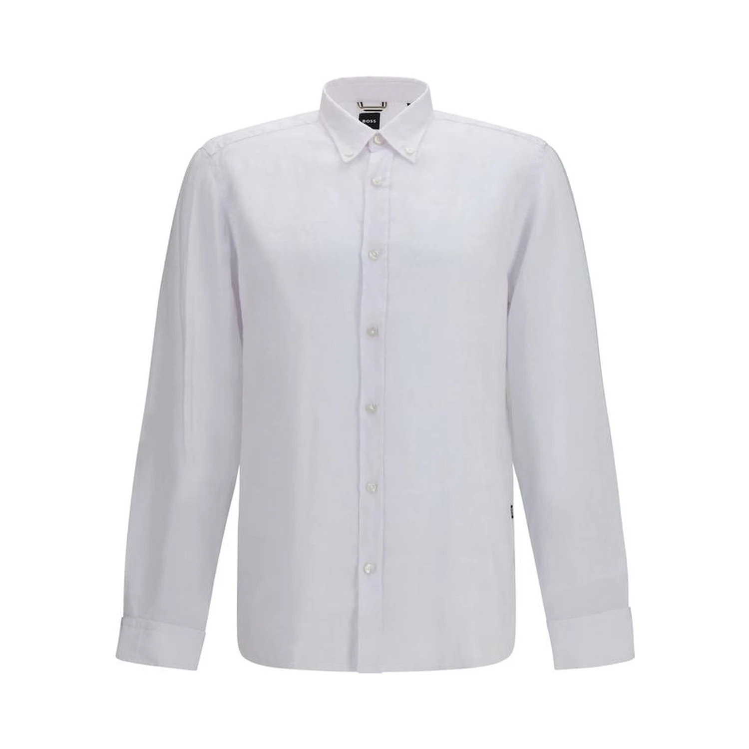 White Linen Dress Shirt