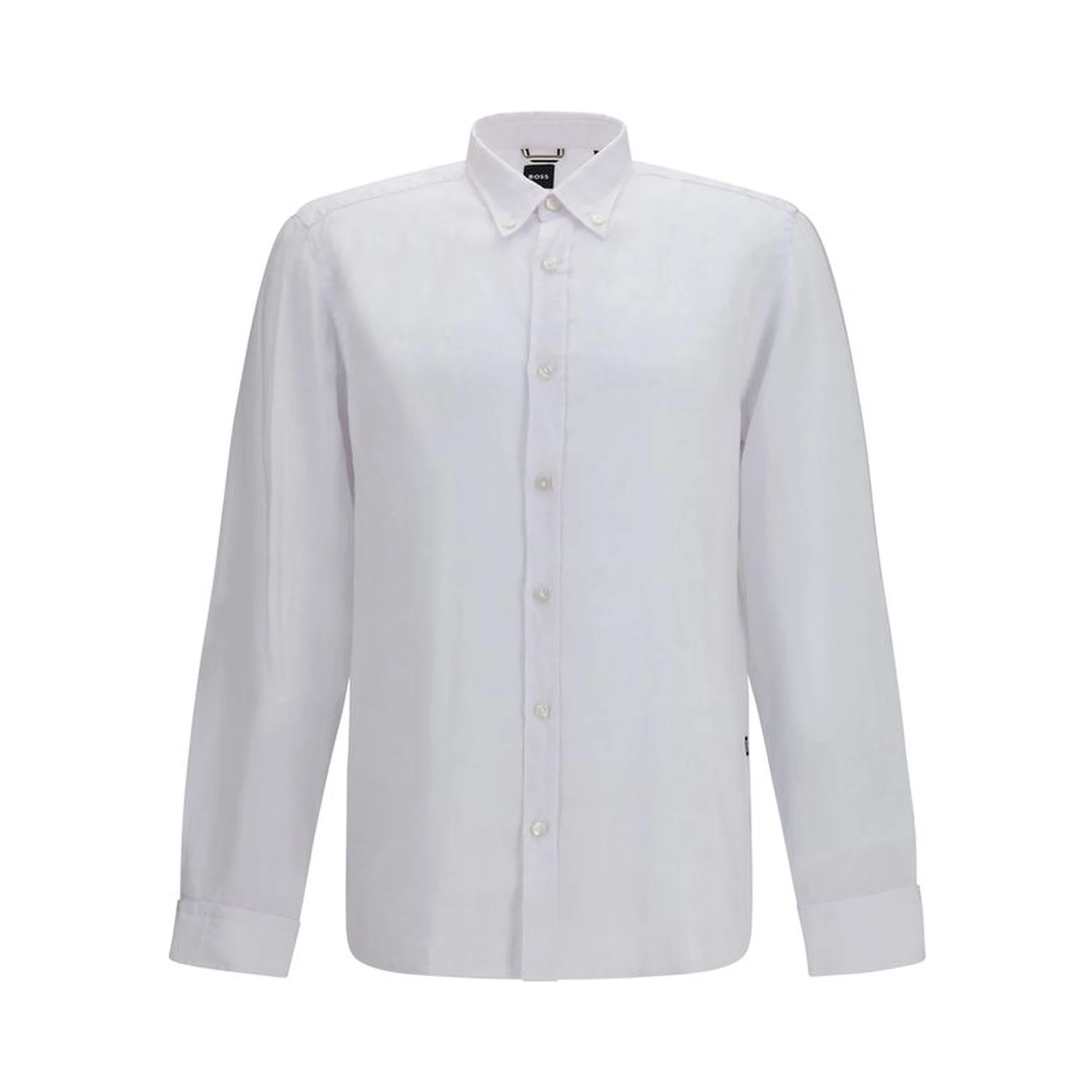 White Linen Dress Shirt