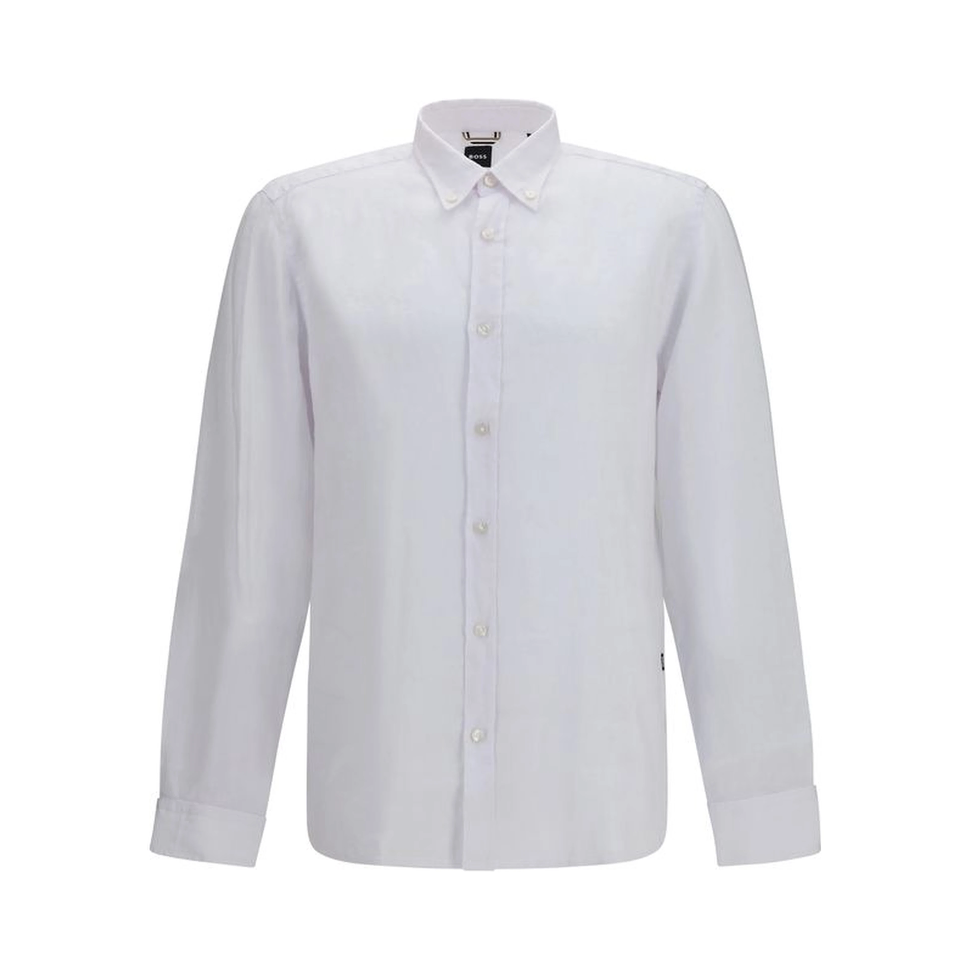White Linen Dress Shirt