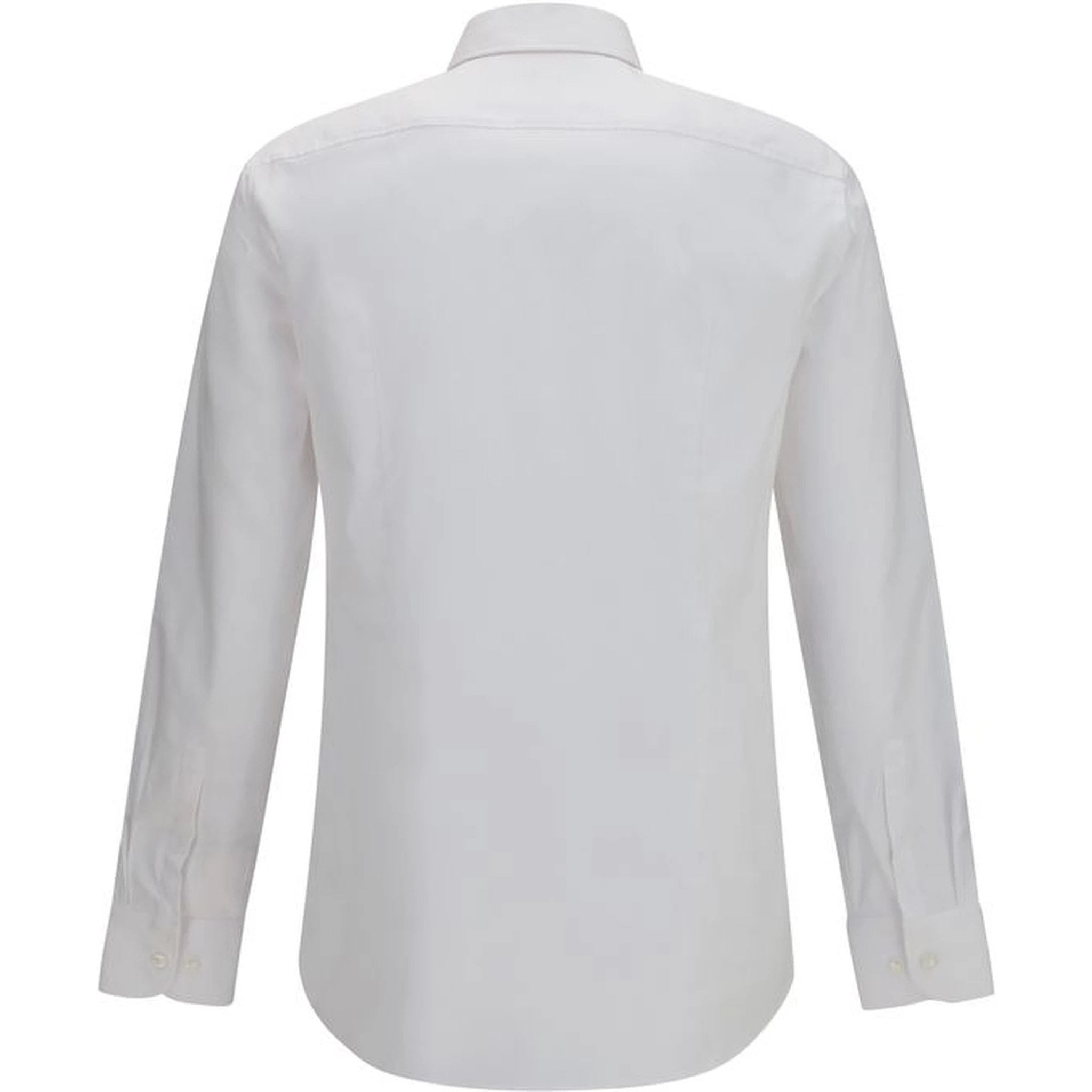 White Cotton Dress Shirt