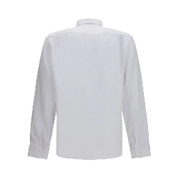 White Linen Dress Shirt