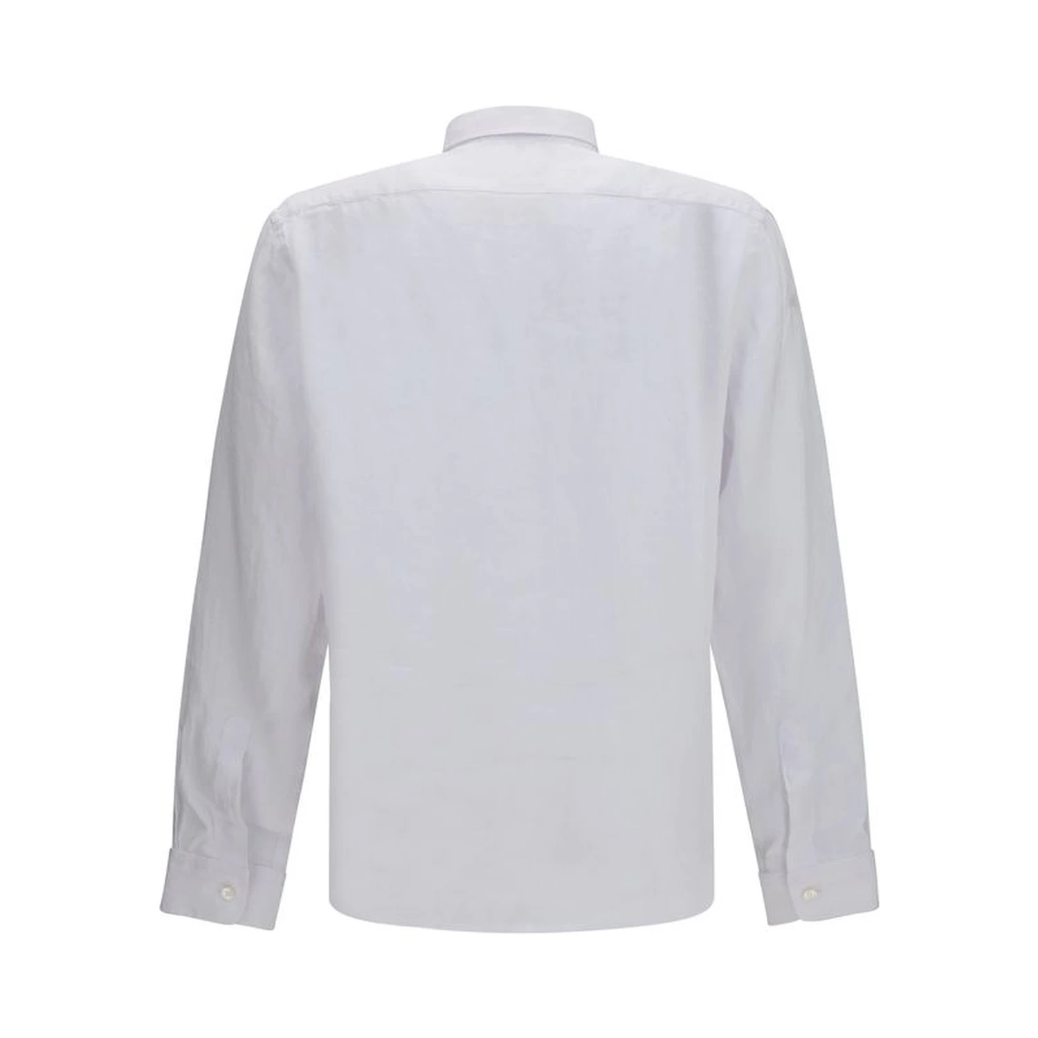White Linen Dress Shirt