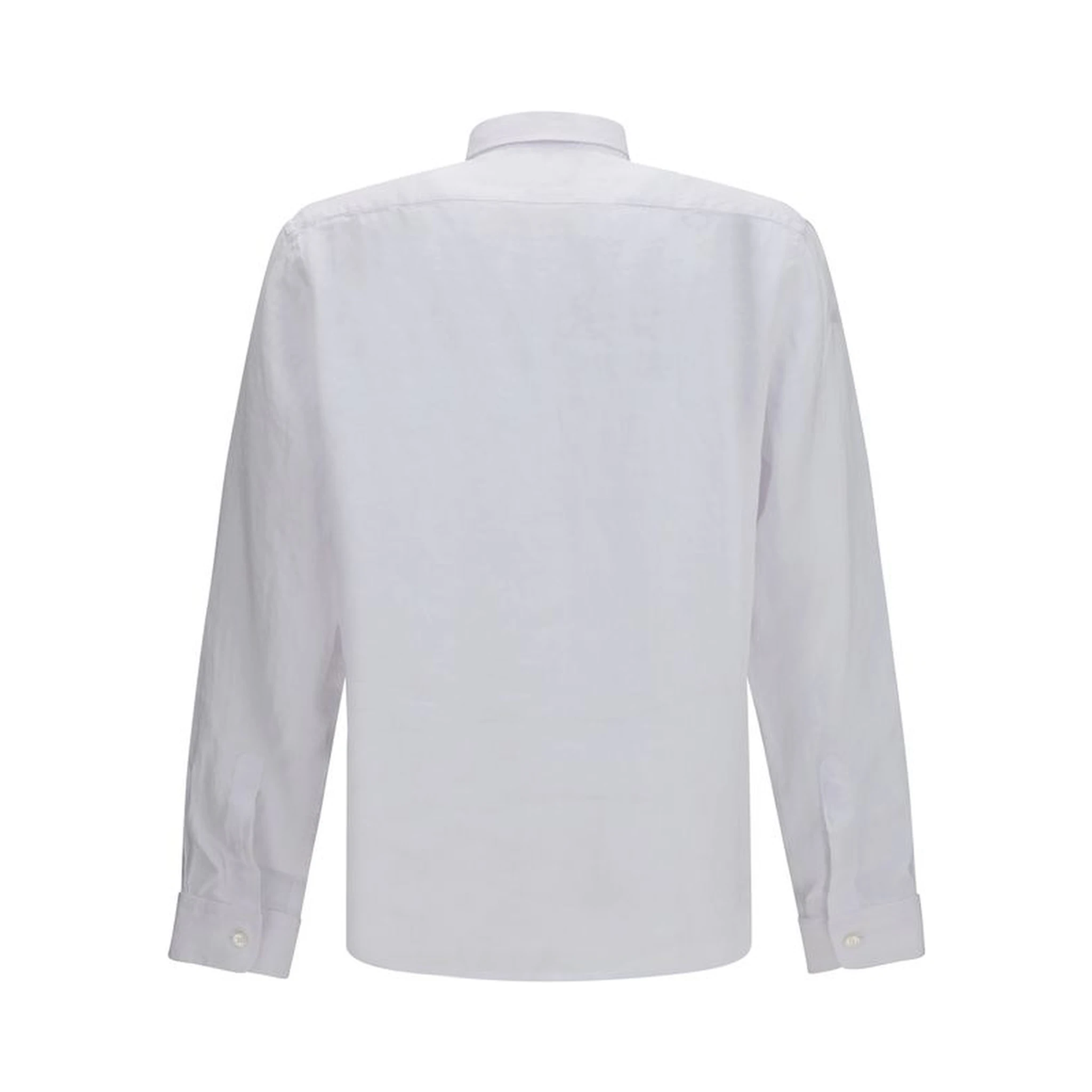 White Linen Dress Shirt