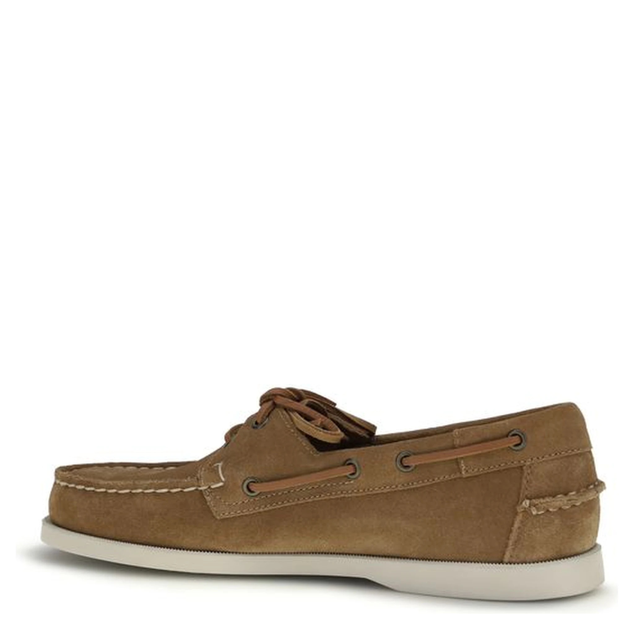 Brown Calf Leather Bos Taurus Slip-On Loafers