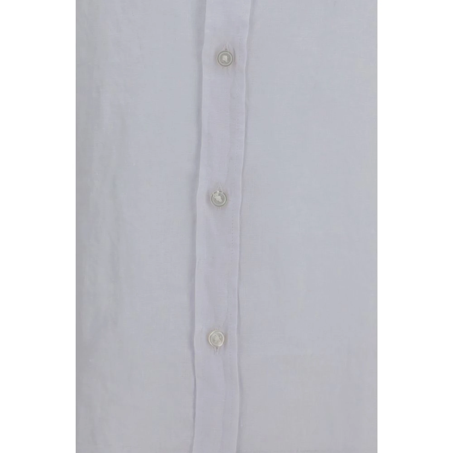 White Linen Dress Shirt