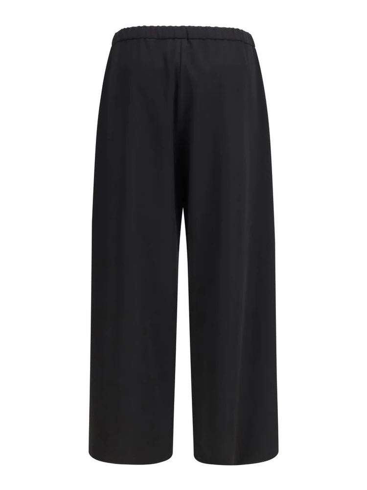 Black Wool Oves Aries Flared Pants alternative