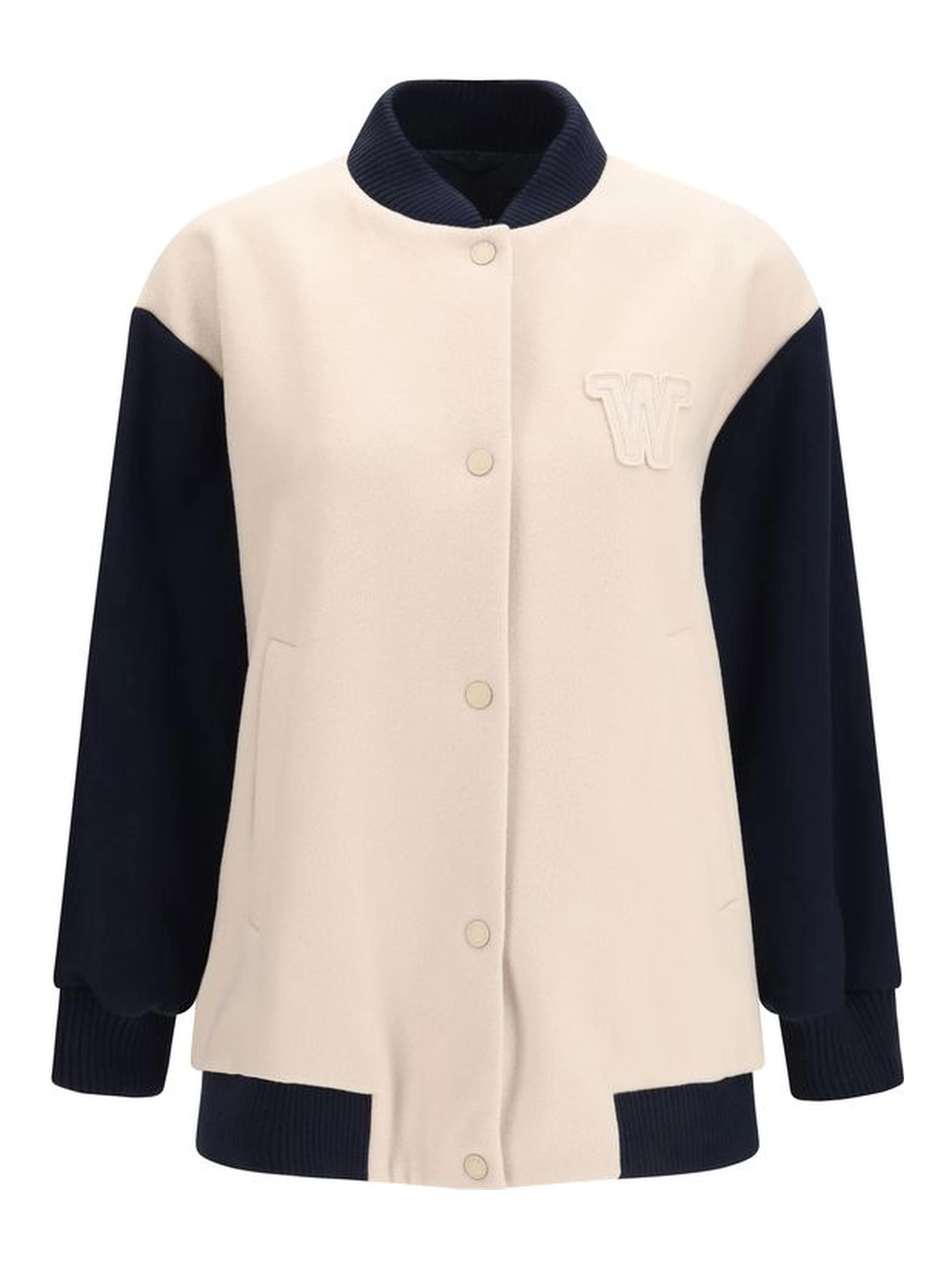 Blue Wool Oves Aries Bomber