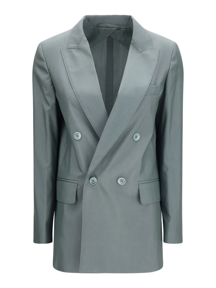 Bicolor Wool Oves Aries Blazer