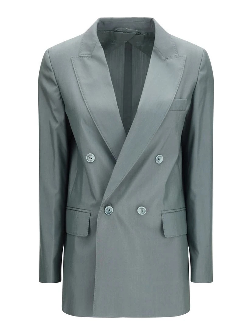 Bicolor Wool Oves Aries Blazer