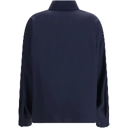Blue Wool Oves Aries Jacket