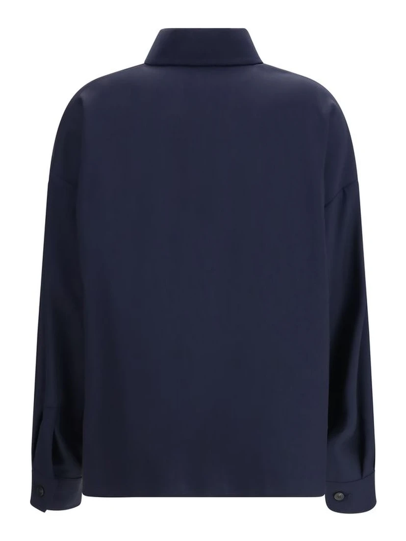 Blue Wool Oves Aries Jacket