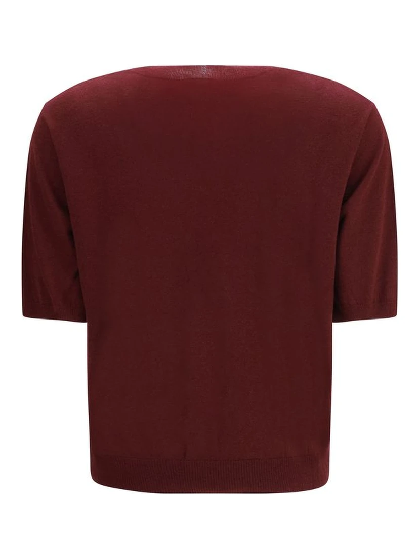 Bordeaux Wool Oves Aries T-Shirt