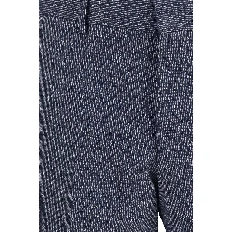 Blue Viscose Two-Piece Suit