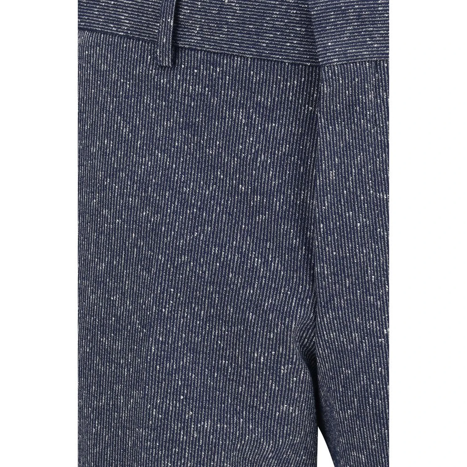 Blue Viscose Two-Piece Suit