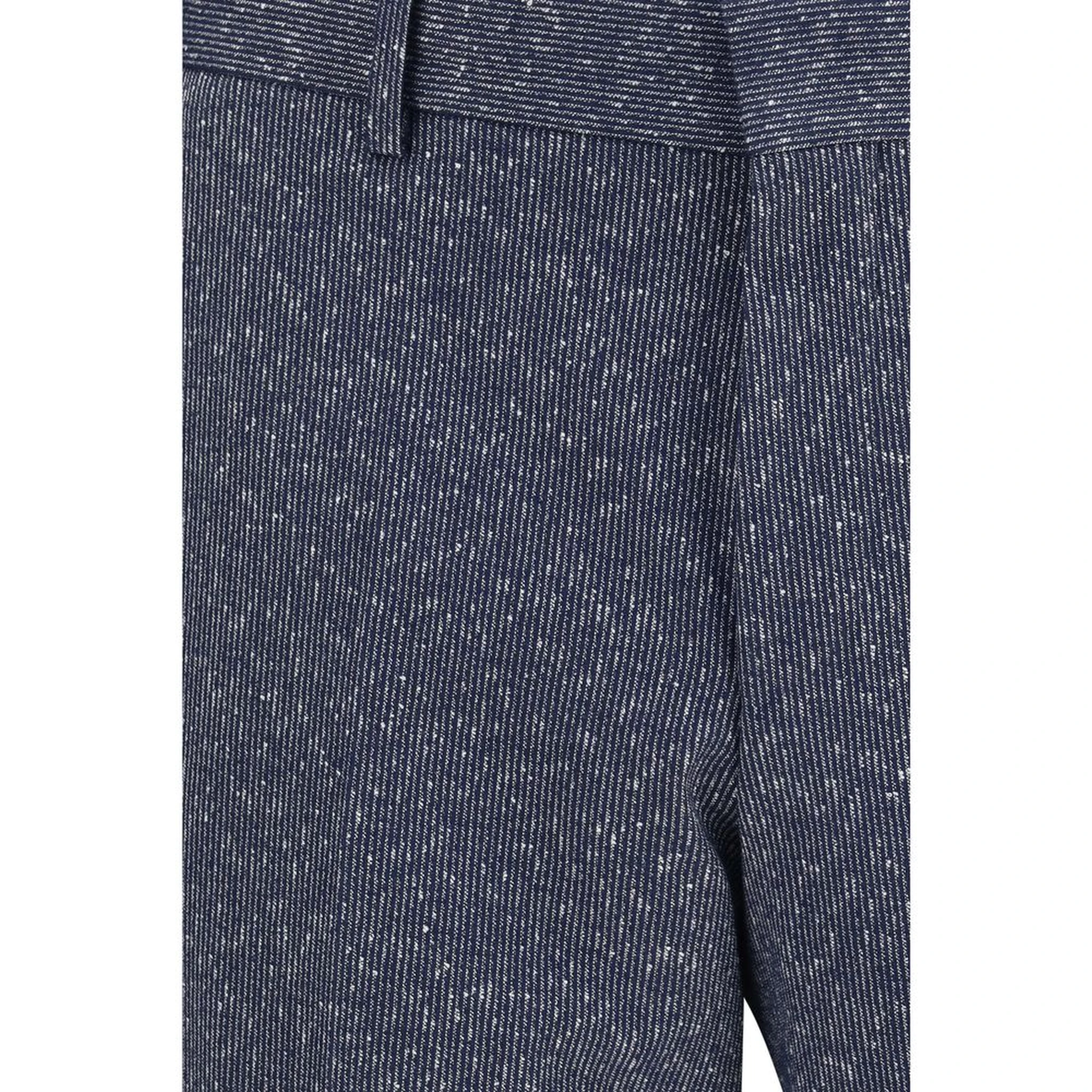Blue Viscose Two-Piece Suit